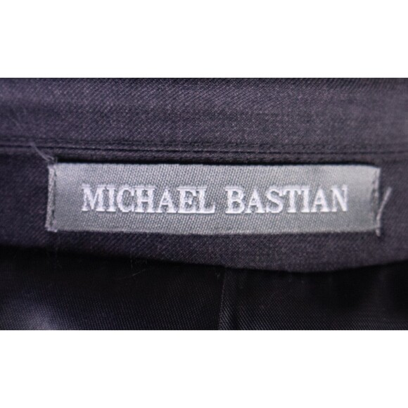 Michael Bastian 100% Wool Gray Blazer Sport Coat Suit Jacket 40R Two Button EUC - Picture 13 of 14